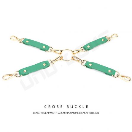 Bondage Set For Women Man Sexy Toys Upscale PU Leather Hanccuff & Ankle Cuff Kit Gag Whip SM Adult Games golden beads style
