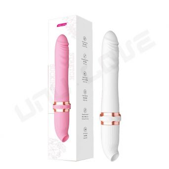 High Quality Vibrating AV Massager Clitoral /Sucking Vibrator Telescopic Female Vibrator Sex Toys