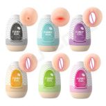 Cheap Mini Masturbation Egg a Set of 6 Portable Vaginal/Anal Oral Sex Toys Elasticity/Softness/Lifelike Mastuabtor For Man